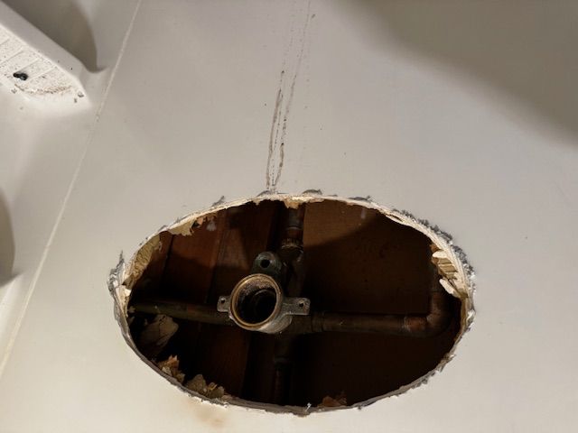 Professional plumbing repairs