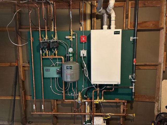 Tankless water heater installation
